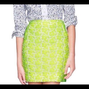 NWT neon J. Crew mini skirt
